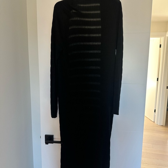 contemporaire womens shrug long black size L - Picture 3 of 3